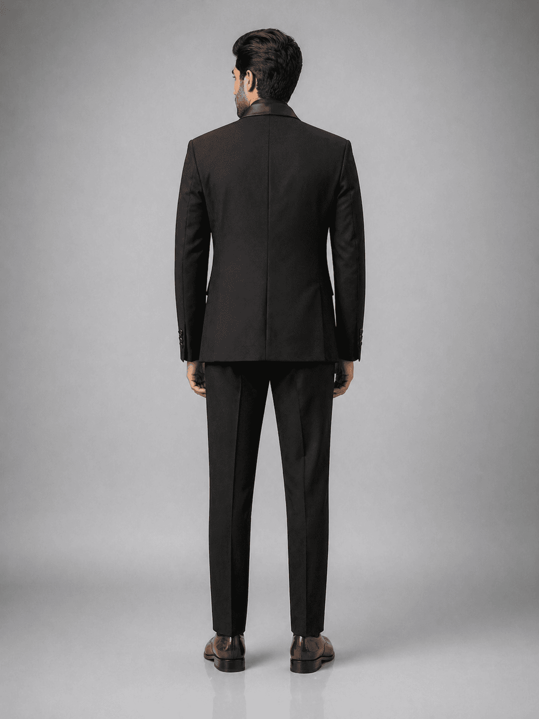 BLACK TUXEDO SUIT TUXEDO SUIT - Image 3