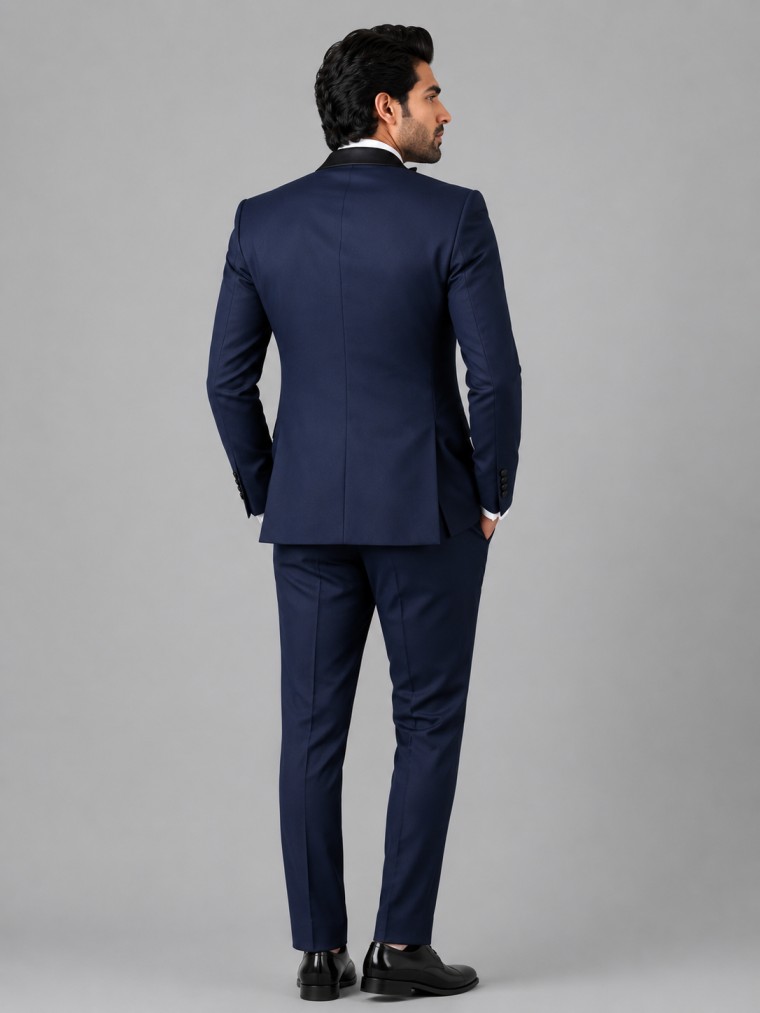 MIDNIGHT BLUE TUXEDO SUIT - Image 3