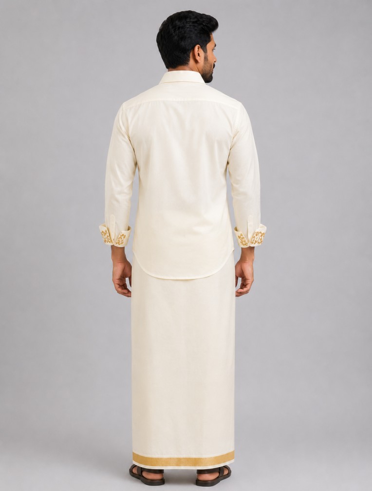 IVORY AARI TRADITIONAL SET - Image 3