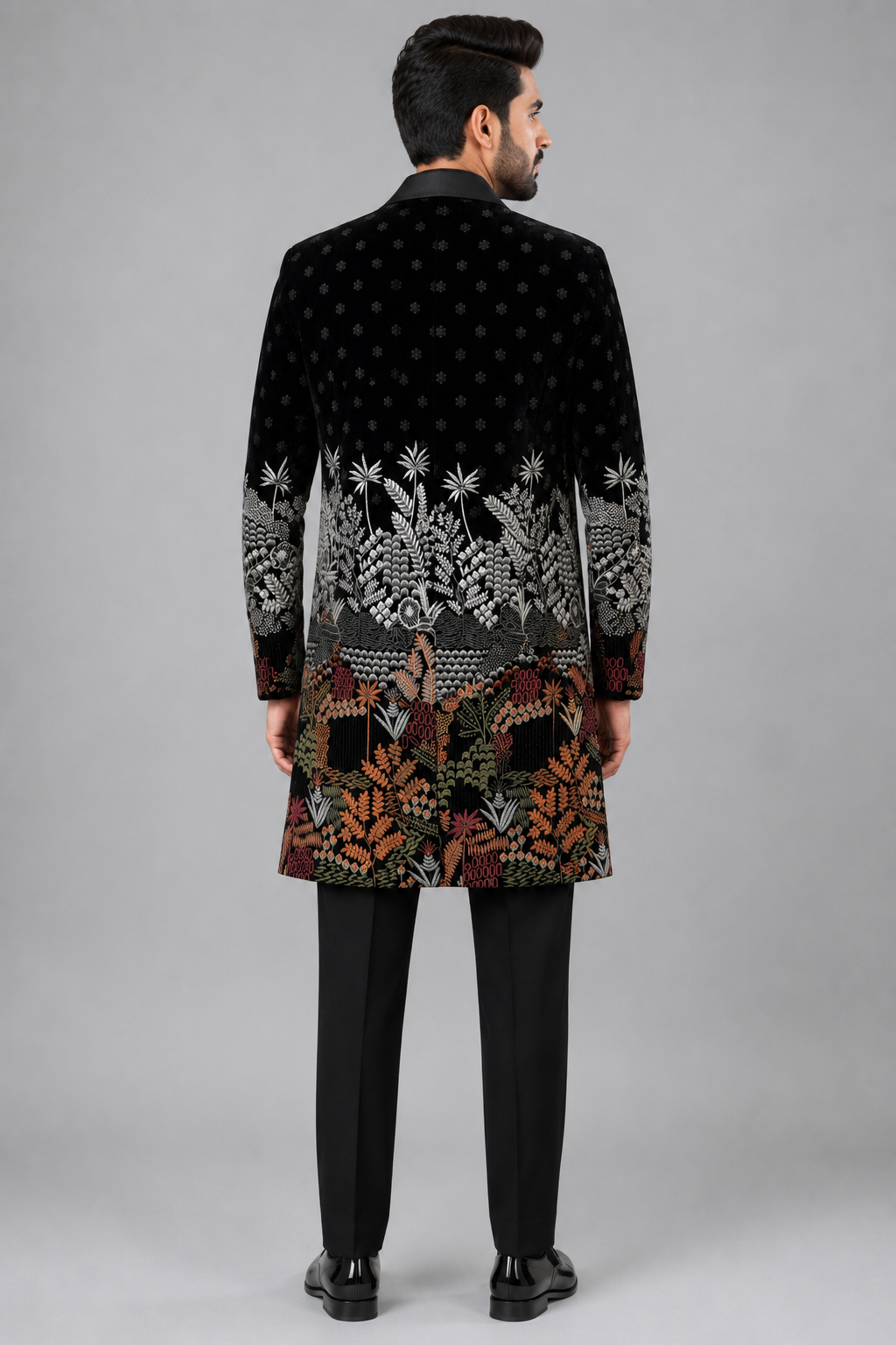 NOIR BOTANICAL COUTURE INDO WESTERN - Image 3