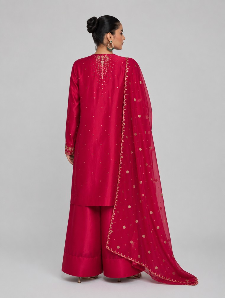 FUCHSIA PINK DESIGNER SALWAR - Image 3