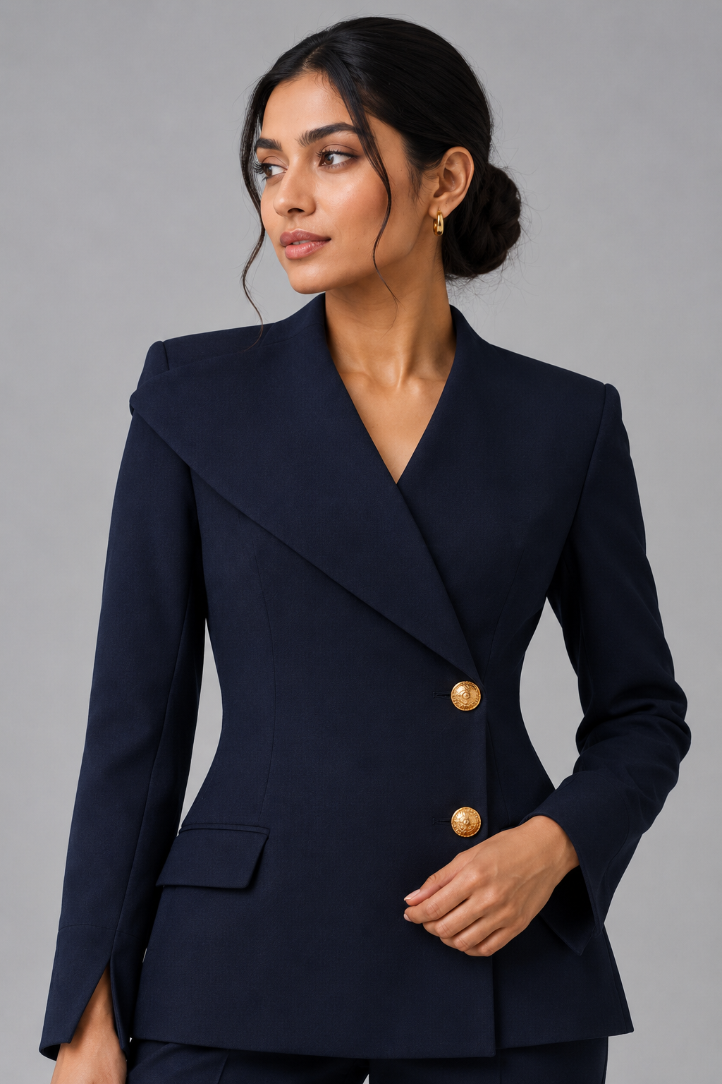 MIDNIGHT NAVY WOMEN’S WESTERN SUIT - Image 2